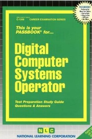 Cover of Digital Computer Systems Operator