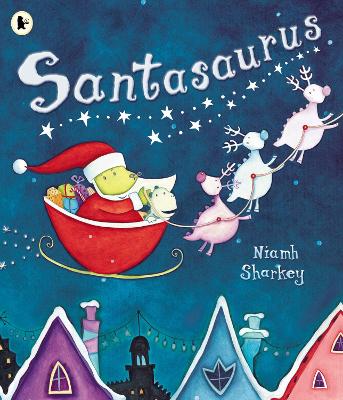 Book cover for Santasaurus