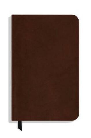 Cover of Shinola Medium Ruled Leather Journal Brown