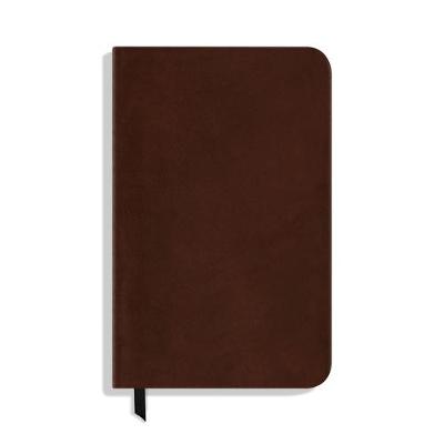 Book cover for Shinola Medium Ruled Leather Journal Brown