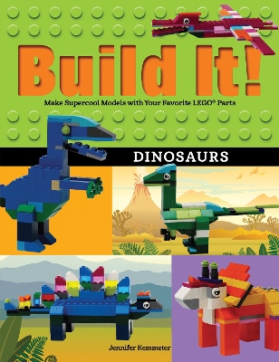 Book cover for Build It! Dinosaurs