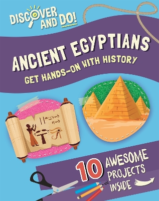 Book cover for Discover and Do: Ancient Egyptians