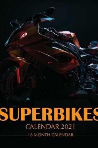 Cover of Superbikes Calendar 2021