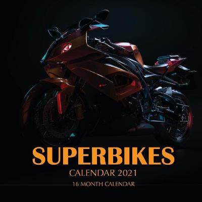 Book cover for Superbikes Calendar 2021