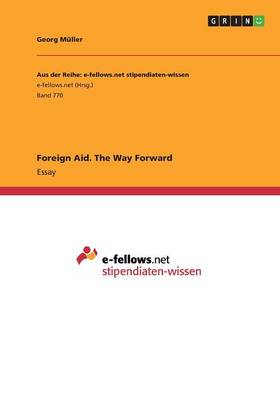 Book cover for Foreign Aid. The Way Forward