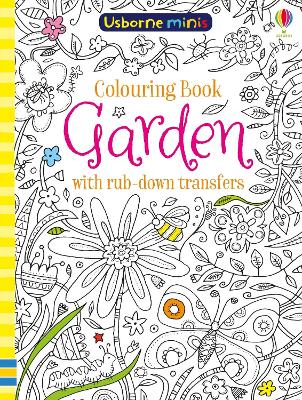 Book cover for Colouring Book Garden with Rub Downs