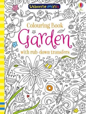 Cover of Colouring Book Garden with Rub Downs