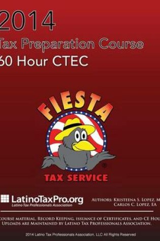 Cover of 2014 Tax Preparation Course 60 Hour Ctec