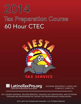 Book cover for 2014 Tax Preparation Course 60 Hour Ctec