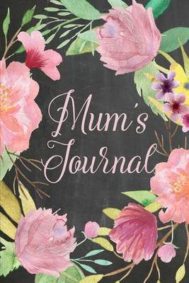 Cover of Chalkboard Journal - Mum's Journal (Light Pink)