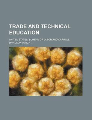 Book cover for Trade and Technical Education