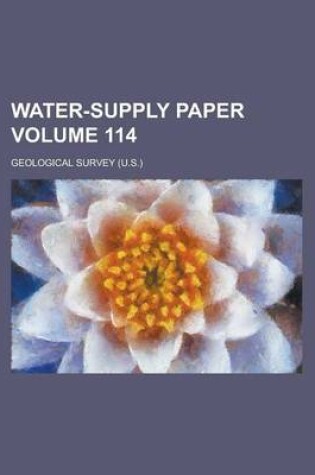 Cover of Water-Supply Paper Volume 114