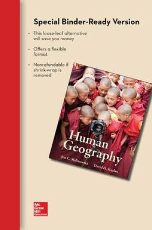 Cover of Loose Leaf Human Geography with Connect Access Card