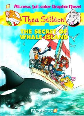 Book cover for The Secret of Whale Island