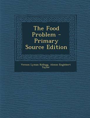 Book cover for The Food Problem - Primary Source Edition