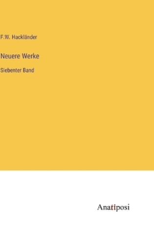 Cover of Neuere Werke