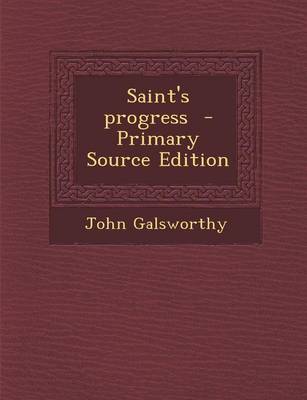 Book cover for Saint's Progress - Primary Source Edition