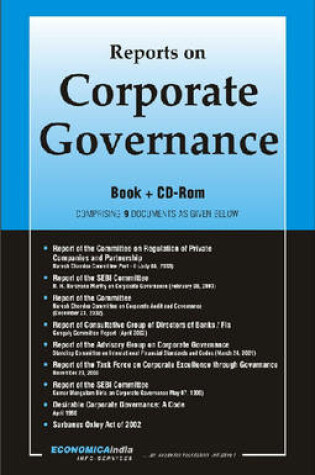 Cover of Report on Corporate Governance