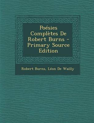 Book cover for Poesies Completes de Robert Burns