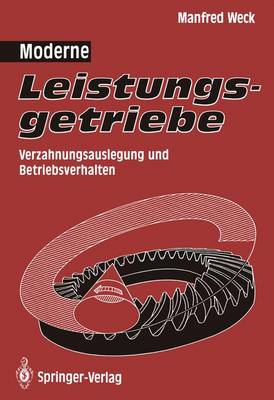 Book cover for Moderne Leistungsgetriebe