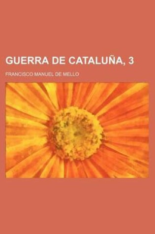 Cover of Guerra de Cataluna, 3