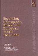 Book cover for Becoming Delinquent