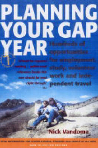 Cover of Planning Your Gap Year