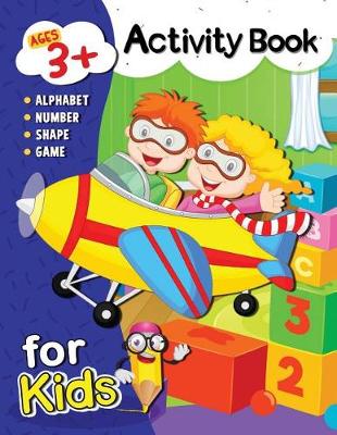 Book cover for Activity Book for Kids ages 3+