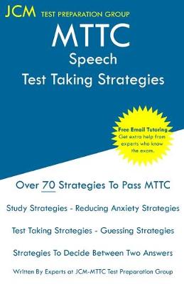 Book cover for MTTC Speech - Test Taking Strategies