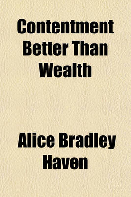 Book cover for Contentment Better Than Wealth