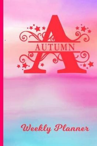 Cover of Autumn Weekly Planner