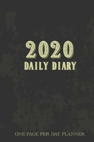 Cover of 2020 Daily Diary One Page Per Day Planner