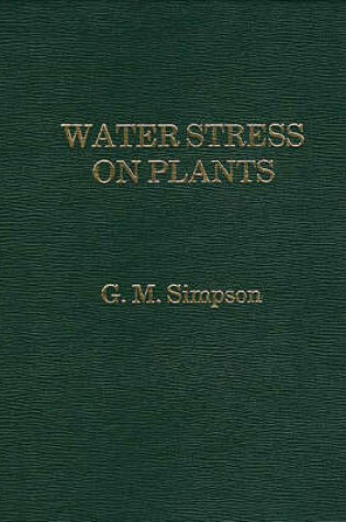 Cover of Water Stress on Plants.