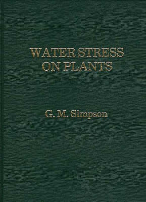 Book cover for Water Stress on Plants.