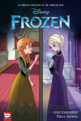 Book cover for Disney Frozen (Graphic Novel Retelling)