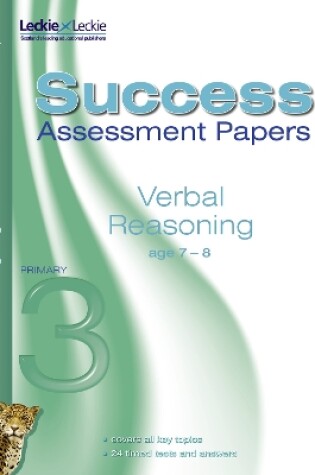 Cover of Verbal Reasoning Assessment Papers 7-8