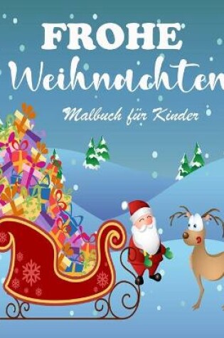 Cover of Erstaunliches Weihnachts-Malbuch für Kinder
