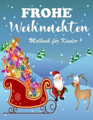 Book cover for Erstaunliches Weihnachts-Malbuch für Kinder