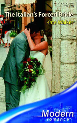 Book cover for The Italian's Forced Bride