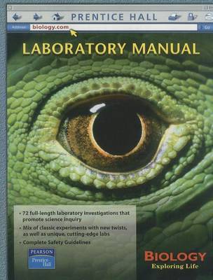 Book cover for Biology: Exploring Life Laboratory Manual