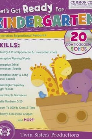 Cover of Let's Get Ready for Kindergarten Christian Bind-Up Workbook