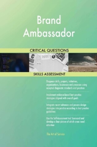 Cover of Brand Ambassador Critical Questions Skills Assessment