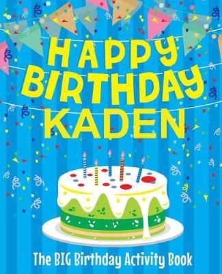 Book cover for Happy Birthday Kaden