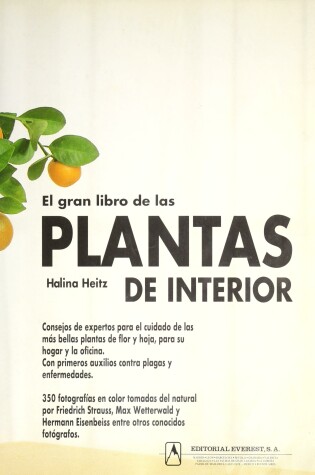 Cover of El Gran Libro de Las Plantas de Interior