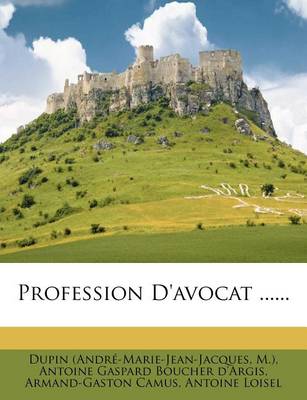 Book cover for Profession D'Avocat ......