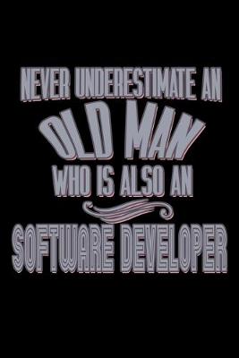 Book cover for Never underestimate an old man who is also a software developer