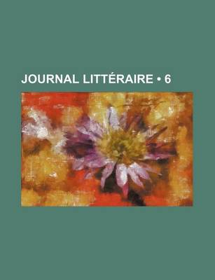 Book cover for Journal Litteraire (6 )