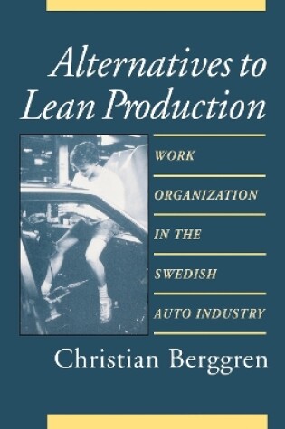 Cover of Alternatives to Lean Production