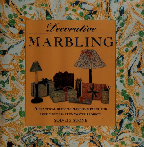 Book cover for Decorative Marbling