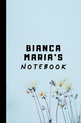 Book cover for Bianca Maria's Notebook